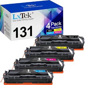 LxTek Compatible Toner Cartridges Replacement for Canon 131 131H (Black)