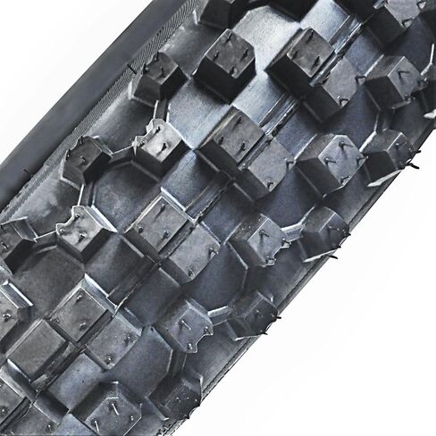 Front 60/100-14 2.50-14 Tire and Inner Tube for 110cc 125cc CRF70 CRF110 XR70 KLX110 TTR90 PW80 RM60 RM65 TaoTao DB14 SSR Apollo Coolster Dirt Pit Bike Motorcycle Off Road Motocross Heavy Duty in Saudi Arabia