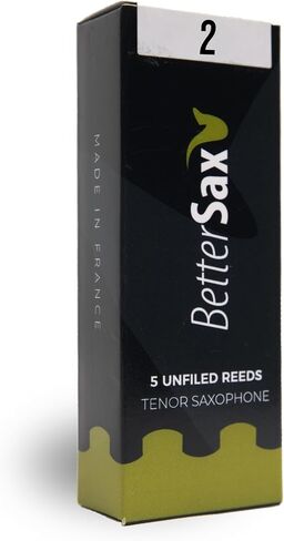 Tenor Saxophone Jazz Cut Reeds, Strength 3.5 (5-pack) - Perfect for Jazz Performances, Band Practices, and Solo Sessions in Kuwait