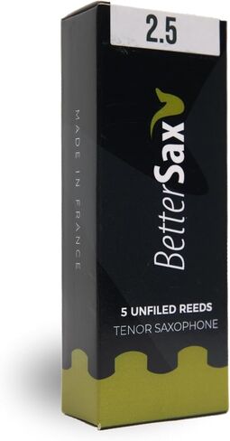 Tenor Saxophone Jazz Cut Reeds, Strength 3.5 (5-pack) - Perfect for Jazz Performances, Band Practices, and Solo Sessions in Kuwait