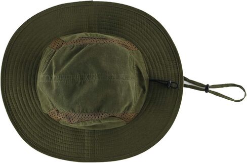 قبعة الشمس الرجالية من Home Prefer بعامل حماية من الأشعة فوق البنفسجية 50+ قبعة واسعة الحواف للحماية من الأشعة فوق البنفسجية لصيد السمك in Kuwait