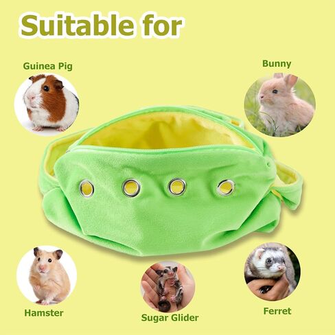 Sugar Glider Bonding Pouch Small Pet Carrier Bag Sling with Adjustable Strap Critter Cuddler for Gliders Ferret Rat Hedgehog Hamste in Saudi Arabia