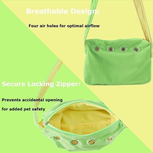Sugar Glider Bonding Pouch Small Pet Carrier Bag Sling with Adjustable Strap Critter Cuddler for Gliders Ferret Rat Hedgehog Hamste in Saudi Arabia