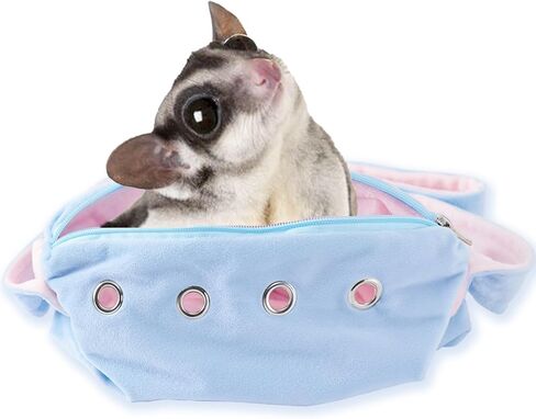 Sugar Glider Bonding Pouch Small Pet Carrier Bag Sling with Adjustable Strap Critter Cuddler for Gliders Ferret Rat Hedgehog Hamste in Saudi Arabia