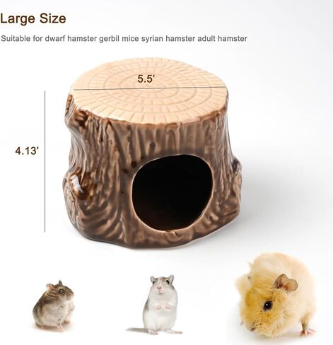 Hamster Water Bottle for Glass Tank, 3-in-1 Adjustable Hamster Water Bottle 80ML Gerbil Water Bottle with Stand Holder, Chew Proof Ceramic Water Dispenser for Dwarf Syrian Hamster Mice Rat in Saudi Arabia