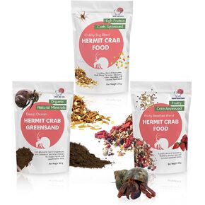 A Trio of Delightful Offerings - Crabby Bug Blend, Fruity Breakfast Blend, and Deep Ocean GreenSand - All in One Bundle Pack of 3