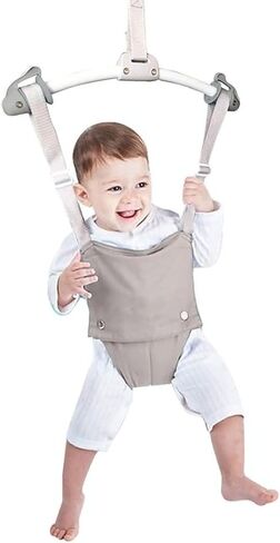 Creative Baby Door Jumper Set - Adjustable Toddler Baby Bouncer Baby Toys Baby Walker Swing (Blue) in Saudi Arabia