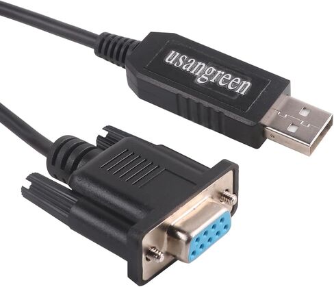 PL2303TA USB RS232 إلى DB9 كابل مودم سلكي متقاطع (منفذ مودم فارغ: 2-TXD، 3-RXD 5-GND، 7-CTS. 8-RT) in Kuwait