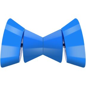 3" Boat Trailer Roller Bow Stop with 1/2" Shaft Bow Stop for Boat Trailers Blue Bow Roller.