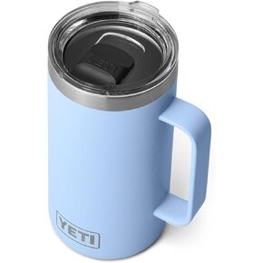 YETI Rambler 24 oz Mug, Vacuum Insulated, Stainless Steel with MagSlider Lid, Agave Teal