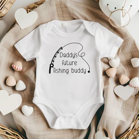 Pregnancy Announcement for Dad to Be - Daddy's Future Fishing Buddy in Saudi Arabia