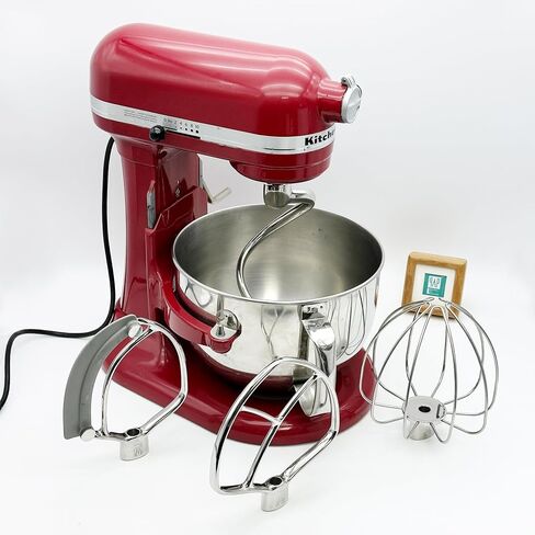 خطاف العجين الحلزوني من الفولاذ المقاوم للصدأ QAP يناسب رأس إمالة KitchenAid 4.5 5QT in Kuwait