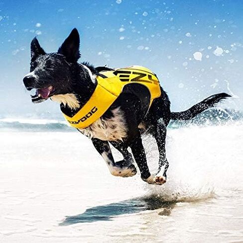 سترة النجاة EZYDOG X2 Boost | ركوب القوارب، صديق للكلاب، لوح التجديف، قدرة طفو فائقة، مقبض إنقاذ، سترة نجاة (صغير، أحمر) in Kuwait