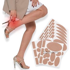 Moleskin for Blisters Feet, Adhesive Moleskin Padding, Moleskin Pads for Shoes, Toes, Heel | Blister Prevention and Reduce Friction - 12 Sheets (132 Pieces Total) in Kuwait