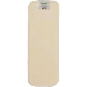 Hemp Diaper Inserts: Overnight Cloth Diaper Doubler Booster Pads (Pack of 10)