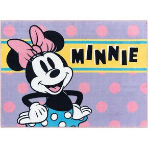 Gertmenian Kids Playroom & Game Room Carpet Disney Mickey Mouse Club House Friends Childrens Rug Kids Home Decor, Area Carpet for Boys & Girls Playroom, Bedroom 54x78 Large, Multi-Color, 31117