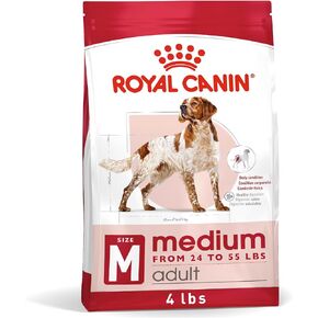 Royal Canin Medium Breed Adult Dry Dog Food, 17 lb bag