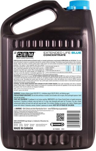 OEM Recochem 86-384OOEMGM Orange Premium Antifreeze 50/50 Extended Life Orange in Saudi Arabia