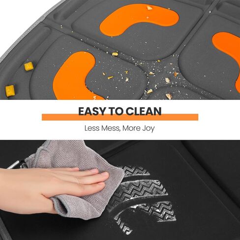 HEYTRIP Car Seat Protector, 2 Packs, Rear-Facing/Forward Facing Car Seat Mat for 0~12 Years Old Children, Waterproof, Easy Cleanup, Non-Slip, Fit Most Car Seats(Black Blue) in Saudi Arabia