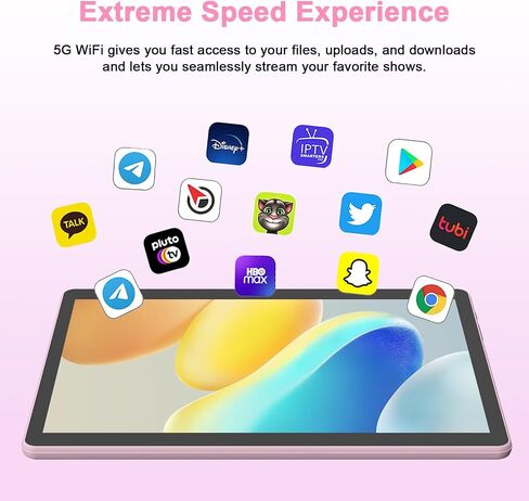 COOPERS Android Tablet 10 inch, 6GB RAM+32GB ROM Computer Tablets Support 1TB Expand, 1280 * 800 IPS Touch Screen, 1.8Ghz Quad-core Processor, WiFi Bluetooth, 8MP Camera, 6000mAh Battery Tableta in Kuwait