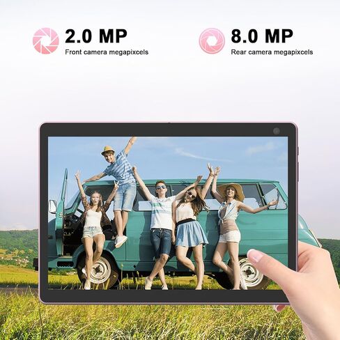 COOPERS Android Tablet 10 inch, 6GB RAM+32GB ROM Computer Tablets Support 1TB Expand, 1280 * 800 IPS Touch Screen, 1.8Ghz Quad-core Processor, WiFi Bluetooth, 8MP Camera, 6000mAh Battery Tableta in Kuwait
