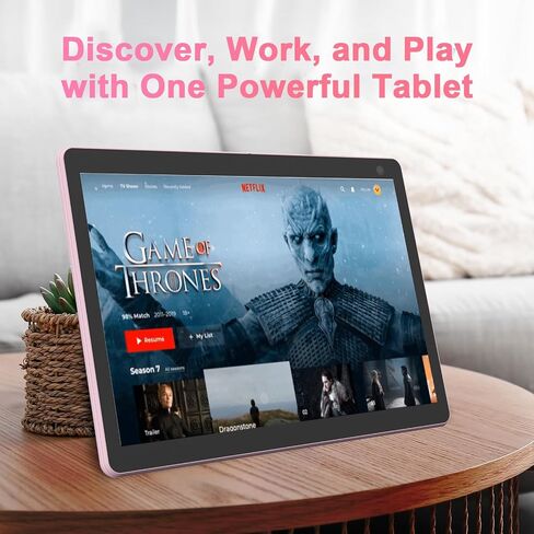 COOPERS Android Tablet 10 inch, 6GB RAM+32GB ROM Computer Tablets Support 1TB Expand, 1280 * 800 IPS Touch Screen, 1.8Ghz Quad-core Processor, WiFi Bluetooth, 8MP Camera, 6000mAh Battery Tableta in Kuwait