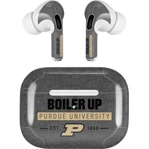 غلاف صوتي من Skinit متوافق مع Apple AirPods Pro (الجيل الثاني، 2022) - تصميم Boilermakers من جامعة بوردو المرخص رسميًا in Kuwait