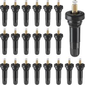AUTOKAY 20 PCS TPMS Tire Pressure Sensor Rubber Valve Stems Kit 17-20008 for GM-930A for GMC Cadillac Chevy Silverado 1500 2500 Suburban