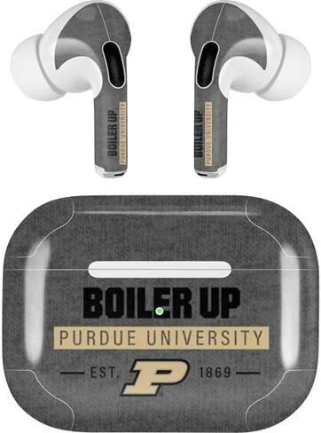 Skinit Decal Audio Skin Compatible with Apple AirPods Pro (2rd Gen, 2022) - Officially Licensed Purdue University Boilermakers Design in Kuwait