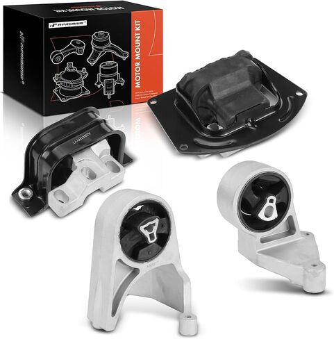 طقم محرك وناقل الحركة A-Premium متوافق مع Chrysler Sebring 2001-2006 & Dodge Stratus 2001-2006، 2.4L 2.7L 2-PC Set استبدال # 4593337AB، 45933383AB in Saudi Arabia