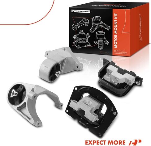 طقم محرك وناقل الحركة A-Premium متوافق مع Chrysler Sebring 2001-2006 & Dodge Stratus 2001-2006، 2.4L 2.7L 2-PC Set استبدال # 4593337AB، 45933383AB in Saudi Arabia