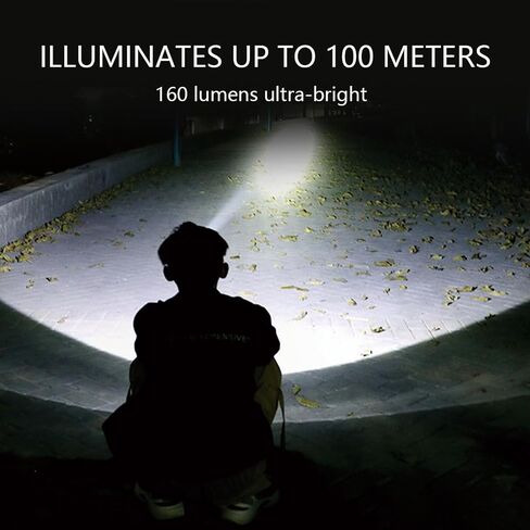 Vekkia Ultra Bright LED Headlamp-5 Lighting Modes,White & Red LEDs Head Lamp, Camping Accessories Gear. IPX6 Waterproof Headlight for Running,Cycling,Fishing,Hiking,Repairing. Batteries Included in Kuwait