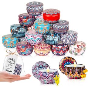 Scented Candles Gift Set - 24 Pack of Soy Wax Aromatherapy Candles for Guests, Bridal Party Favors for Adults Gift for Birthday, Mothers Day, Valentine's Day,Christmas Women Wedding Baby Shower