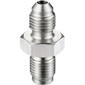 EVIL ENERGY 3AN Male to 3/8x24 Inverted Flare Brake Thread Fitting Adapter Straight