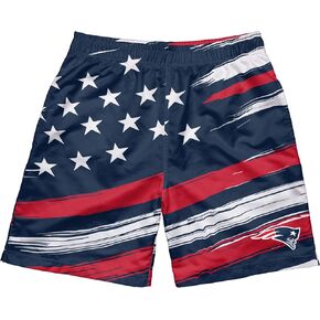 FOCO Men's NFL Team Logo Bathing Suit Swim Trunks