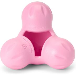 لعبة مضغ توزيع علاجات الكلاب من West Paw Zogoflex Tux - لعبة مضغ تفاعلية للكلاب - لعبة إثراء الكلاب - ألعاب للكلاب للمضغ العدواني، الجلب، الإمساك - تحمل الطعام والمكافآت، صغيرة 4 بوصات، أزرق مائي