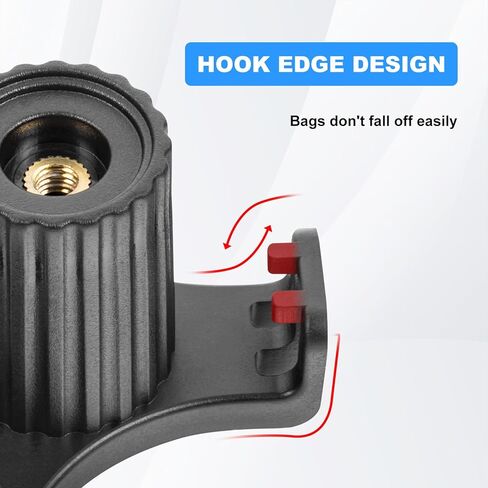 ترقية هوك الجذع الخلفي لطراز تسلا Y حمل الجذع حقيبة البقالة السنانير 5 مقاعد نموذج Y الملحقات الداخلية (أسود) in Kuwait