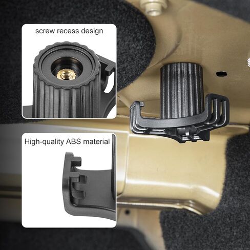 ترقية هوك الجذع الخلفي لطراز تسلا Y حمل الجذع حقيبة البقالة السنانير 5 مقاعد نموذج Y الملحقات الداخلية (أسود) in Kuwait
