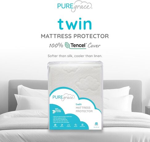 واقي مرتبة PUREgrace Tencel (كينغ)، وسادة مرتبة مقاومة للماء وجيدة التهوية - صديقة للبشرة الحساسة in Kuwait
