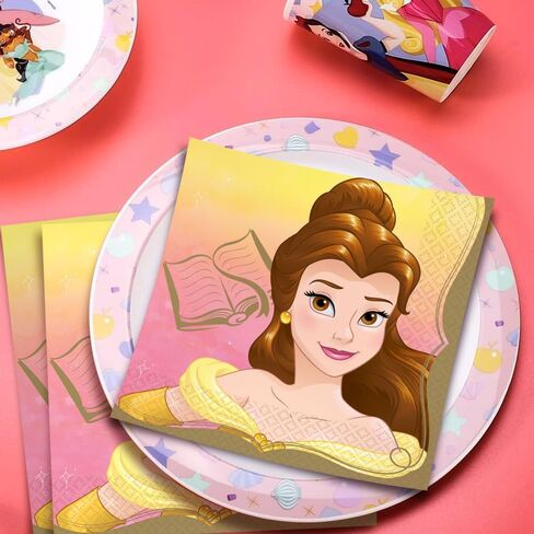 مناديل غداء بيل "Once Upon a Time" من ديزني برينسس (16 قطعة) in Kuwait