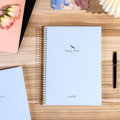 FLYING EAGLE 8.5 x 11 Large Graph Notebook Journal Spiral Graph Grid Notebook 210 Pages Hardcover Graph Notebook Engineering Paper Notebook Graphing Notebook for Men Women, Black in Kuwait
