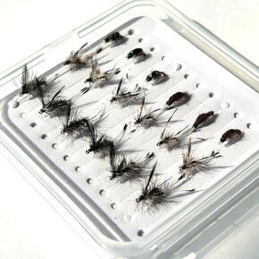 YAZHIDA | Fly Fishing Flies kit |Dry Fly | Wet Fly | 12pcs in Kuwait