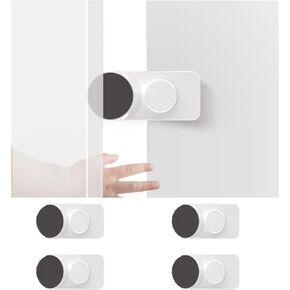 CMINGJ (8 Pack) Adjustable Door Guard Door Stop, Door slam Stopper, Finger Pinch Guard,Revolving Door Stopper for Baby Child Proofing, Anti Door slam, Pet Door Stopper, Easy to Install,White in Kuwait