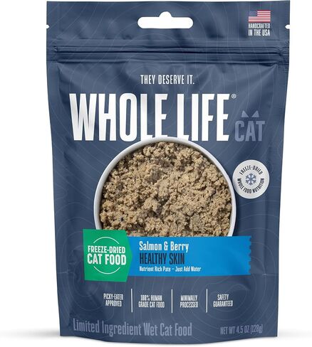 Whole Life Pet Healthy Gut Daily Cat Supplements, Cat Probiotics for Constipation Relief, Anti Diarrhea, Vomit Remedy & Digestive Support, Pumpkin Puree for Cats, Cat Health Supplies - 30-Day Supply in Kuwait