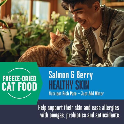 Whole Life Pet Healthy Gut Daily Cat Supplements, Cat Probiotics for Constipation Relief, Anti Diarrhea, Vomit Remedy & Digestive Support, Pumpkin Puree for Cats, Cat Health Supplies - 30-Day Supply in Kuwait