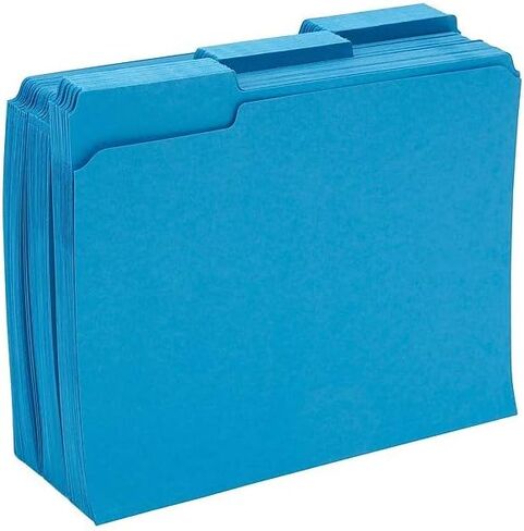 Staples 508903 File Folders W/ Reinforced Tabs Letter 3 Tab Yellow 100/Box in Kuwait