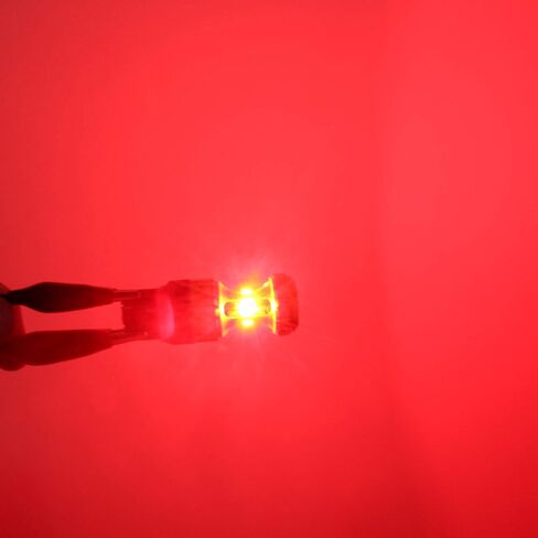 Alla Lighting 3156 3157 مصابيح LED 3000lm فائقة السطوع أضواء إشارة الانعطاف للسيارات والشاحنات T25 3057 3457 4157 4057، أصفر كهرماني in Kuwait