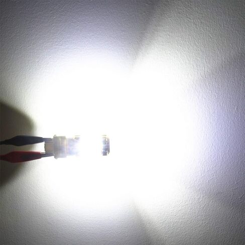 Alla Lighting 3156 3157 مصابيح LED 3000lm فائقة السطوع أضواء إشارة الانعطاف للسيارات والشاحنات T25 3057 3457 4157 4057، أصفر كهرماني in Kuwait