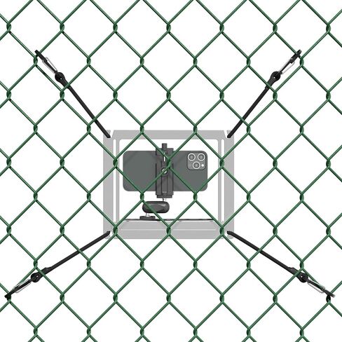 Flexible Fence Mount for GoPro Phone Mevo Star - More Flexible Shooting Angles with Magic Arm, Aluminum Alloy, Simple to Use - Available for Phones, GoPro, Mevo Star, Pocket Radar (M1) in Saudi Arabia