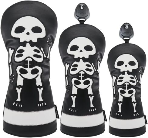 أغطية رأس نادي الجولف الجمجمة - قطعة واحدة أو مجموعة أغطية رأس الجولف - غطاء رأس السائق Fairway 3 غطاء رأس خشبي غطاء رأس هجين (السائق) in Kuwait